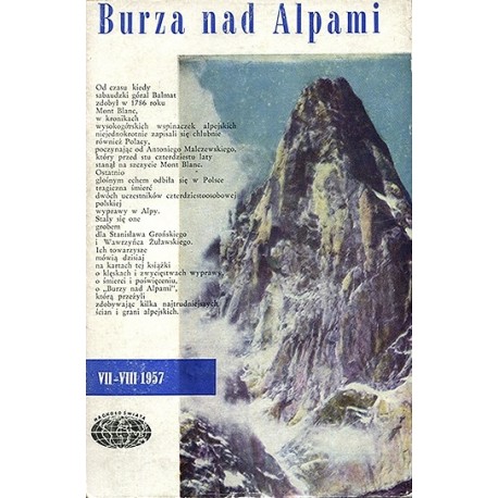 Burza nad Alpami Józef Nyka (red.)