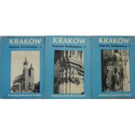 Kraków Kościoły Śródmieścia Tom IV Miasto Kraków Część II Adam Bochnak i Jan Samek (red.)(3 tomy)