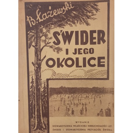 Świder i jego okolice 1936 r. B. Łażewski