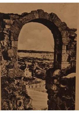 Pocztówka Tremblowa. Brama Zamkowa ok. 1938 r.