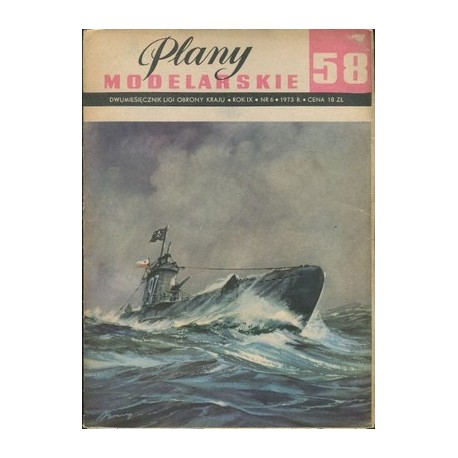 Plany modelarskie PM 58 Okręty podwodne