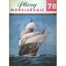 Plany modelarskie PM 78 Historyczny Żaglowiec "Mayflower" Waldemar Nowy