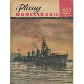 Plany modelarskie PM 127 Japoński Krążownik Torpedowy "Kitakami" Andrzej Łopatniuk