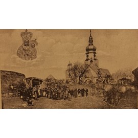 Pocztówka Klasztor O.O Bernardynów w Sokalu ok. 1930 r.