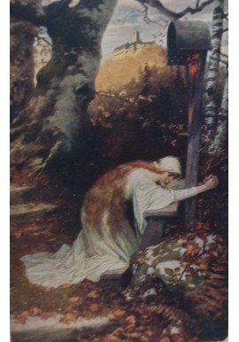 Pocztówka Modlitwa Elżbiety opera Tannhäuser Richard Wagner ok. 1920 r.