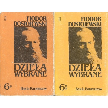 Bracia Karamazow Dzieła Wybrane Fiodor Dostojewski (kpl. - 2 tomy)