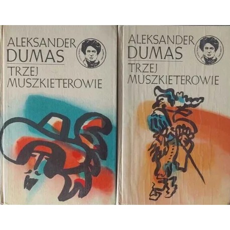 Trzej Muszkieterowie Aleksander Dumas (kpl - 2 tomy)