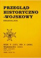 Przegląd historyczno-wojskowy Kwartalnik Rok V (LVI) nr 2 Warszawa 2004 Praca zbiorowa