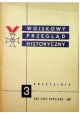 Wojskowy Przegląd Historyczny 3 Rok XXVII Warszawa 1982 Praca zbiorowa