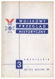 Wojskowy Przegląd Historyczny 3 Rok XXVI Warszawa 1981 Praca zbiorowa