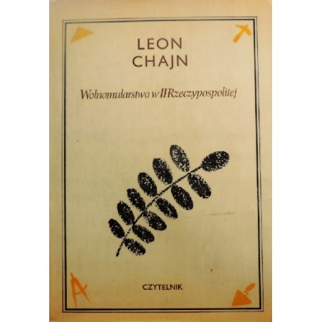 Wolnomularstwo w II Rzeczypospolitej Leon Chajn