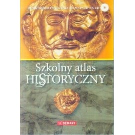 Szkolny atlas historyczny Praca zbiorowa + CD