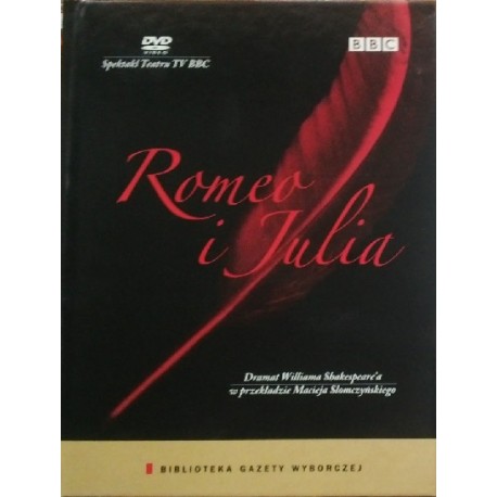 Romeo i Julia William Shakerpeare + DVD