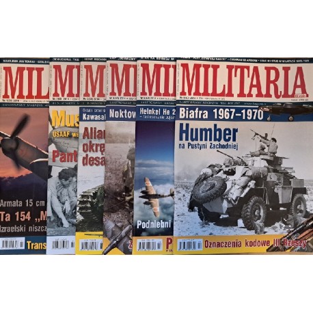 Magazyn Militaria XX wieku Rok 2014 komplet