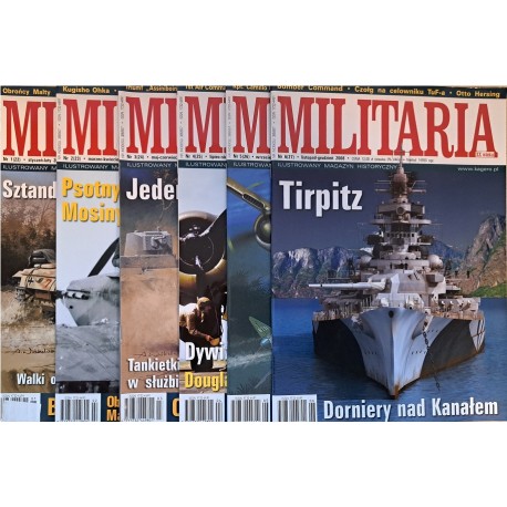 Magazyn Militaria XX wieku Rok 2008 komplet