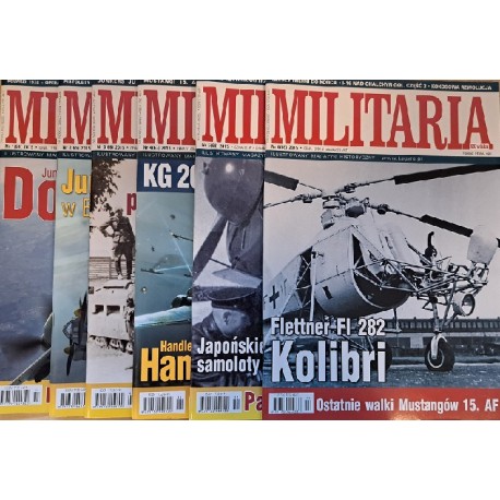 Magazyn Militaria XX wieku Rok 2015 komplet