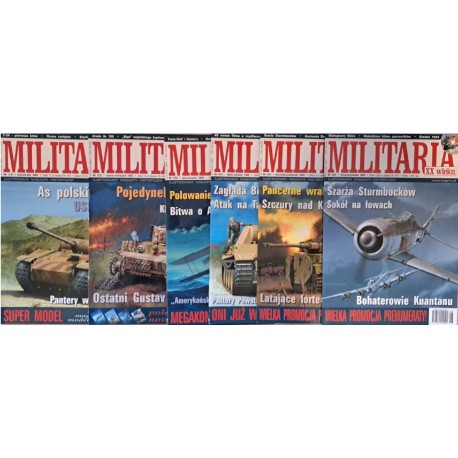 Magazyn Militaria XX wieku Rok 2005 komplet