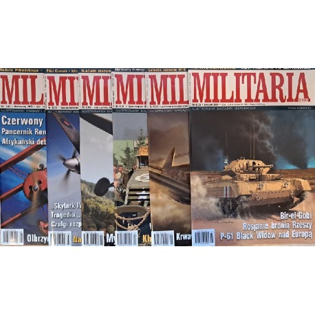 Magazyn Militaria XX wieku Rok 2009 komplet