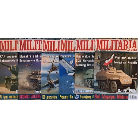 Magazyn Militaria XX wieku Rok 2006 komplet