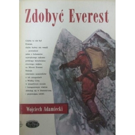 Zdobyć Everest Wojciech Adamiecki