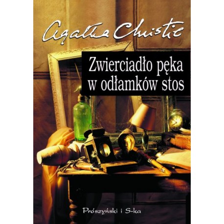 Zwierciadło pęka w odłamków stos Agatha Christie