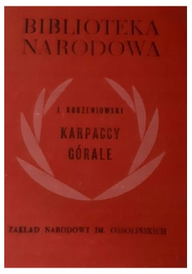 Karpaccy górale Józef Korzeniowski Seria BN