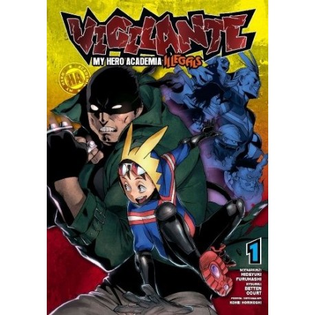 Vigilante My Hero Academia Illegals 1 Hideyuki Furuhashi, Betten Court