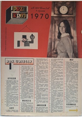 Czasopismo Tygodnik Przekrój rok 1970 rocznik