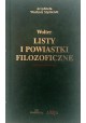 Listy i powiastki filozoficzne Wolter