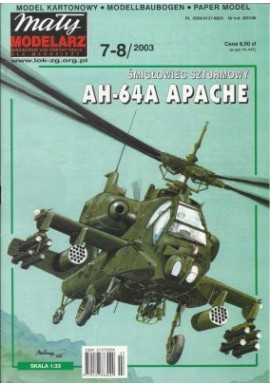 Mały modelarz 7-8/2003 Śmigłowiec szturmowy AH-64A APACHE