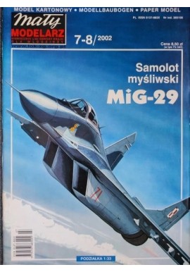 Mały modelarz 7-8/2002 Samolot myśliwski MiG-29