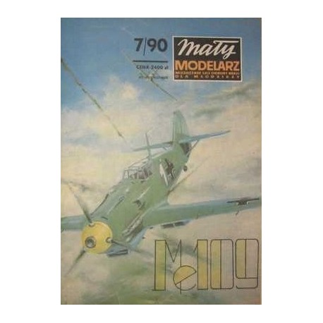 Mały modelarz 7/90 Samolot Myśliwski Me-109 E