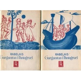 Gargantua i Pantagruel Rabelais (kpl. - 2 tomy)