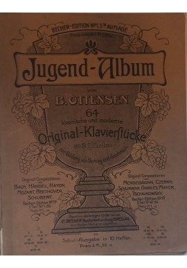 NUTY Jugend - Album von B. Ottensen 64 klassische und moderne orginal klavierftucke