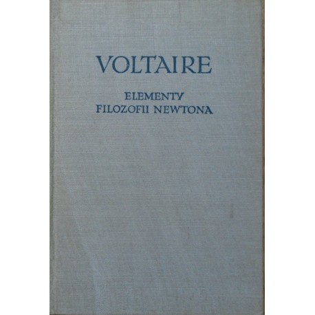 Elementy filozofii Newtona Voltaire