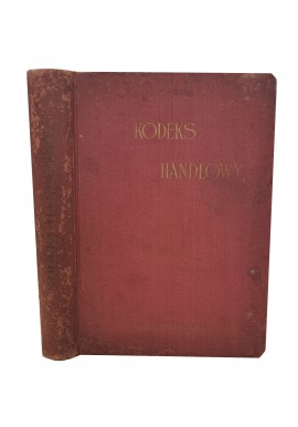 Kozłowski Szawłowski KODEKS HANDLOWY 1929r