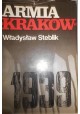 Armia "Kraków" 1939 Władysław Steblik + mapy