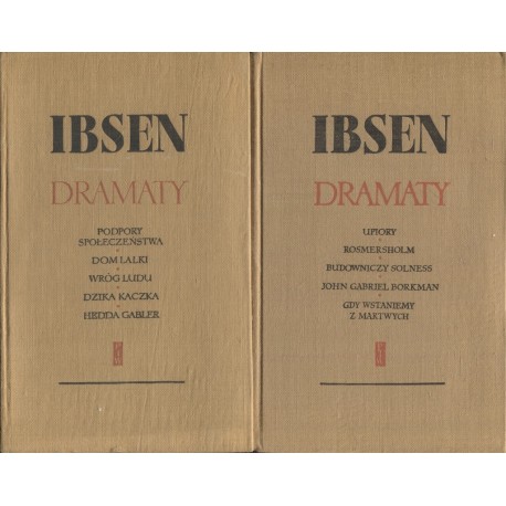 Dramaty Henryk Ibsen (2 tomy)