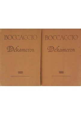 Dekameron Giovanni Boccacio (kpl. - 2 tomy)