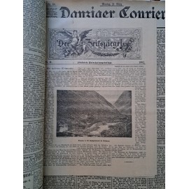 [KURIER GDAŃSKI] Danziger Courier 77 numerów 1892