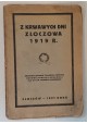 Z krwawych dni Złoczowa 1919 r.