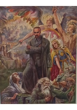 Pocztówka Apoteoza Józefa Piłsudskiego 1935 r.