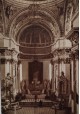 Pocztówka Wilno Wnętrze Kościoła Św. Piotra i Pawła ok. 1935 r.
