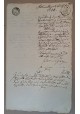 Rękopis miasto Gniew Mewe 25 luty 1800 r.