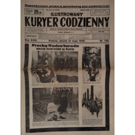 Ilustrowany Kurier Codzienny nr 139 21.05. 1935 Piłsudski