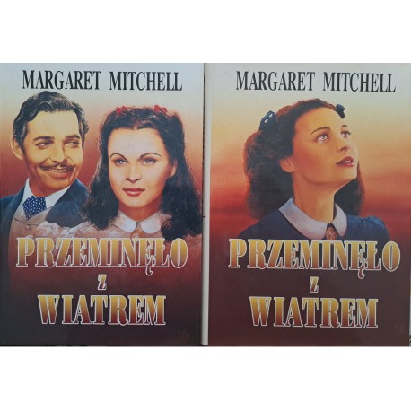 Przeminęło z wiatrem Margaret Mitchell (kpl - 2 tomy)