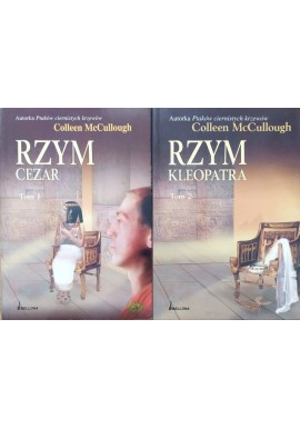 Rzym Cezar Kleopatra 2 tomy Colleen McCullough