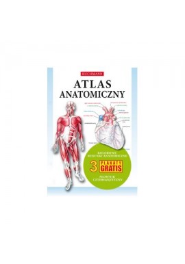 Atlas anatomiczny 3 plakaty praca zbiorowa