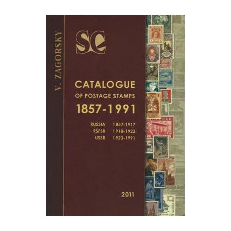 Catalogue of Postage Stamps 1857-1991 Russia Sovjet V. Zagorsky
