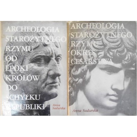 Archeologia Starożytnego Rzymu 2 tomy Anna Sadurska